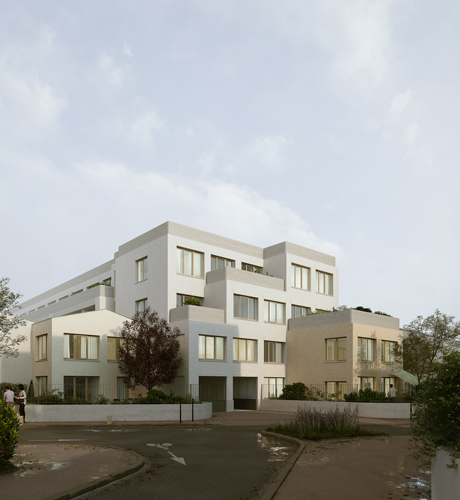 Rendu 3D Bâtiment Rueil Malmaison 2023
