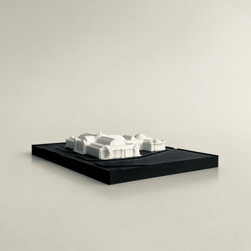 Maquette 3D Grand Palais Paris patrimoine 2025